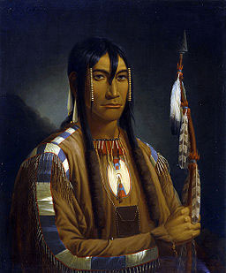 Cree Warrior Painting