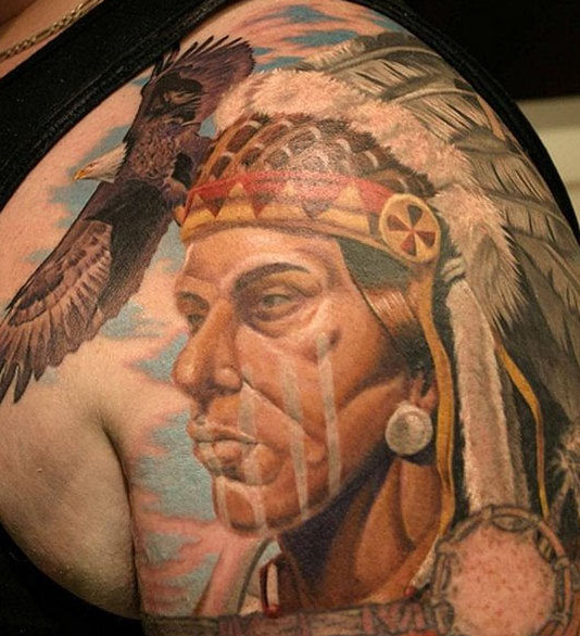 mohawk indian tribal tattoos